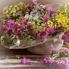 Схема вышивки «букет»