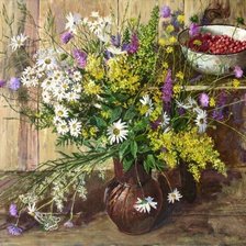 Схема вышивки «букет»