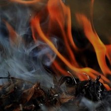 Схема вышивки «огонь, пнк»