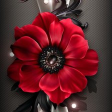 Схема вышивки «цветы»