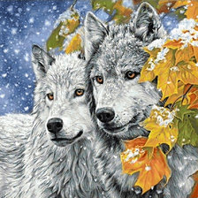 Схема вышивки «Пара»