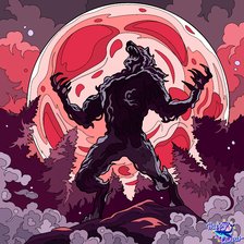 Схема вышивки «Оборотень»