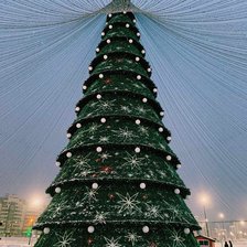 Схема вышивки «Новогодняя Казань»