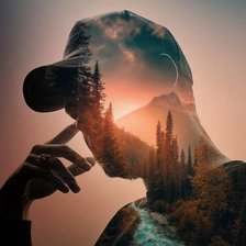 Схема вышивки «люди»