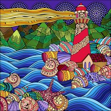 Схема вышивки «Marino»