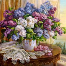 Схема вышивки «Liliac»