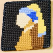 Схема вышивки «Девушка с жемчужной сережкой»