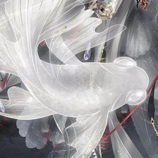 Схема вышивки «Poisson 2»