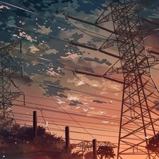 Схема вышивки «лэп»