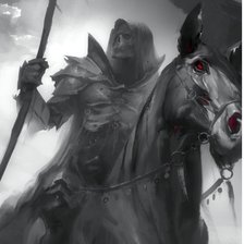 Схема вышивки «Всадник апокалипсиса»