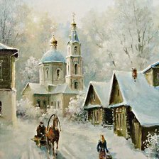 Зима. Владимир Краевский. 2008