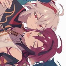 Схема вышивки «Анемомальчики»