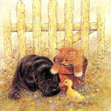 Схема вышивки «Утро»