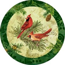 Схема вышивки «Рождественская композиция»