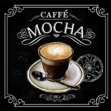 Схема вышивки «Кофе Матча»