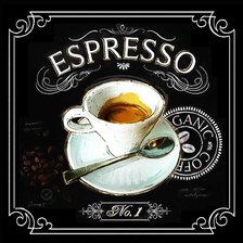 Схема вышивки «Ещё эспрессо»