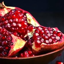 Схема вышивки «Лопнувший гранат»