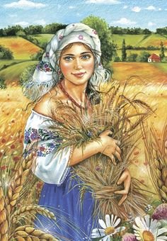 Летний зной - девушка, лето - оригинал