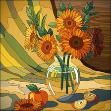 Натюрморт с яблоками