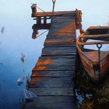 Схема вышивки «Пейзаж»