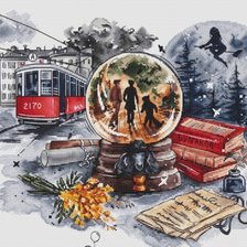 Схема вышивки «Мастер и маргарита»