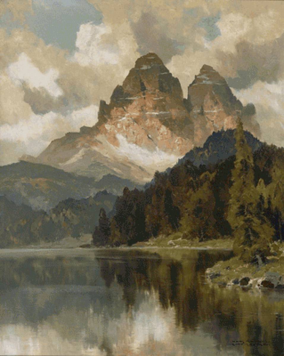 Альпы. Ханс Лей-младший - художники - предпросмотр