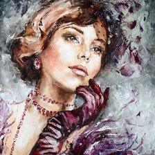 Женский портрет. Эльжбета Брожек