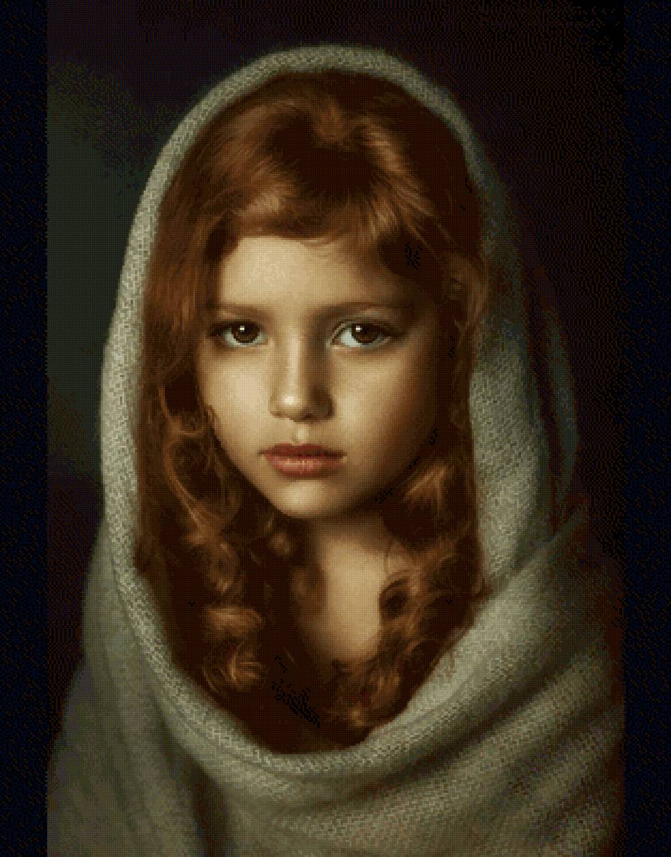 Взгляд из глубины души - красота женщины, девушка, девочка, портрет, взгляд, глаза - предпросмотр