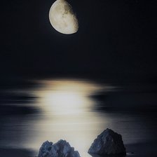 Схема вышивки «Лунная дорожка»