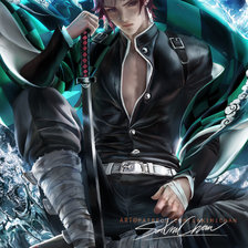 Схема вышивки «Танджиро»