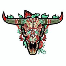 Схема вышивки «Телец»