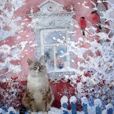 Снежное утро. Екатерина Штуц