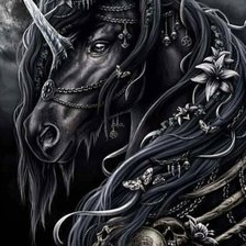 Схема вышивки «Чертов конь»