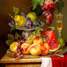 Схема вышивки «Натюрморт - 3»