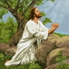 Схема вышивки «Isus»