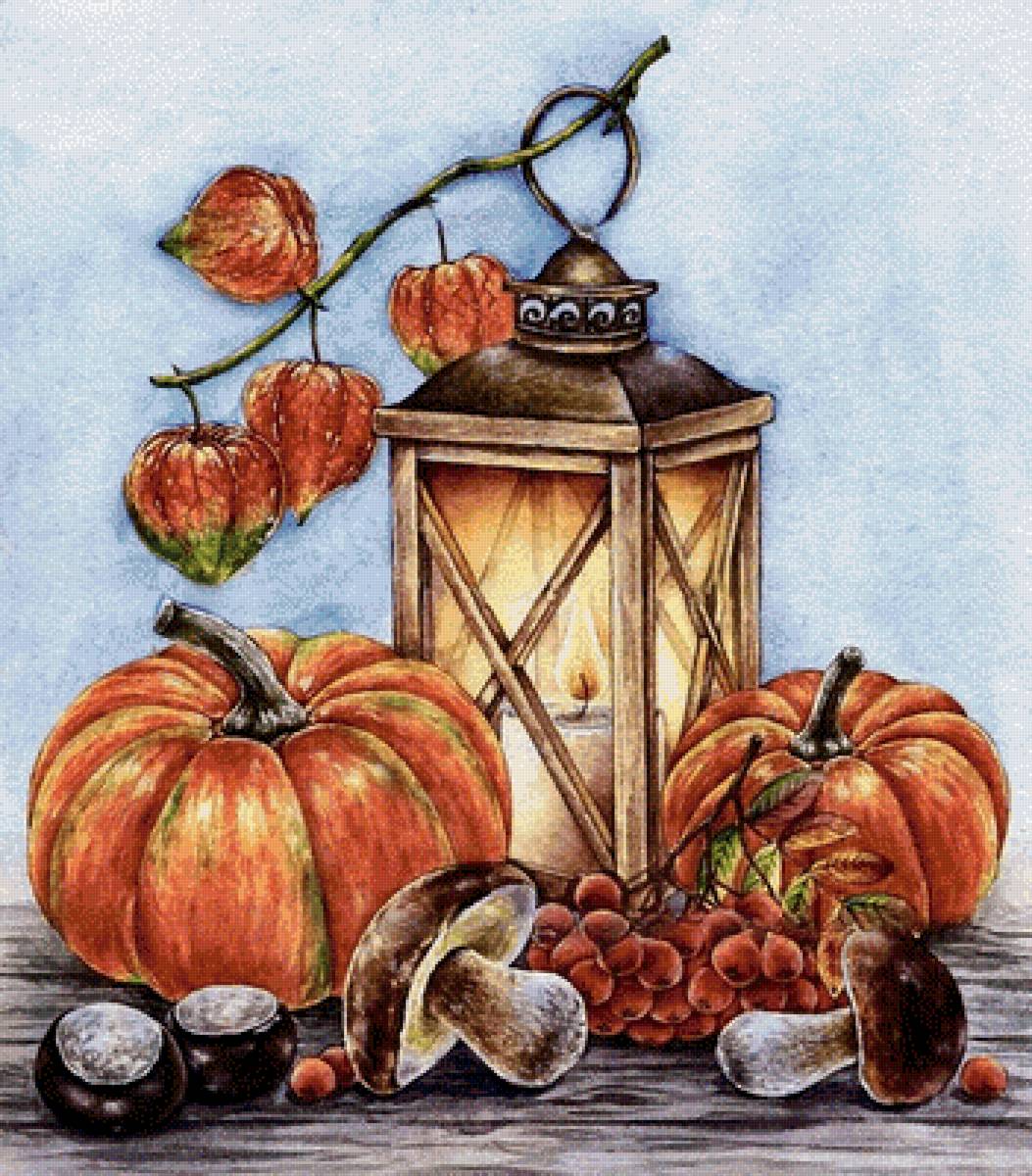 дары осени - натюрморт - предпросмотр