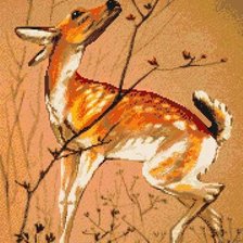 Схема вышивки «Олененок»