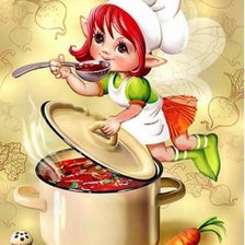 Схема вышивки «фея»