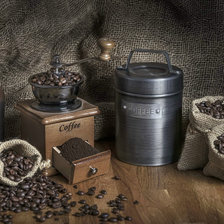 Схема вышивки «Кофейный»