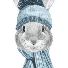 Схема вышивки «Символ года 2023»