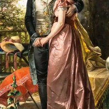 Схема вышивки «Встреча»