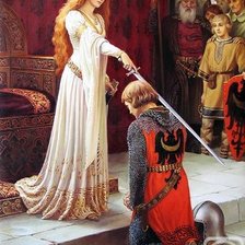 Схема вышивки «Посвящение в рыцари обрез»