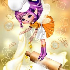 Схема вышивки «Феичка»