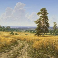 Схема вышивки «Пейзаж»