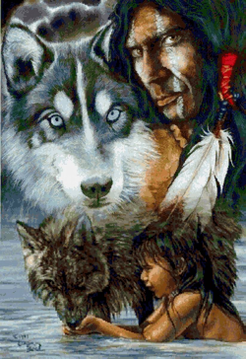 Тотем по жизни - картина - предпросмотр