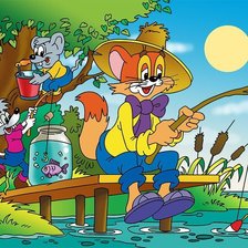 Схема вышивки «Леопольд»