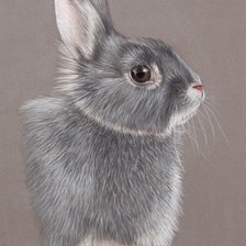 Схема вышивки «Зайка 2023»