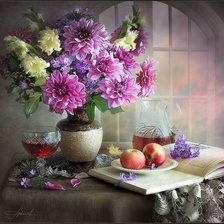 Схема вышивки «Луиза Гельтс. Натюрморт»