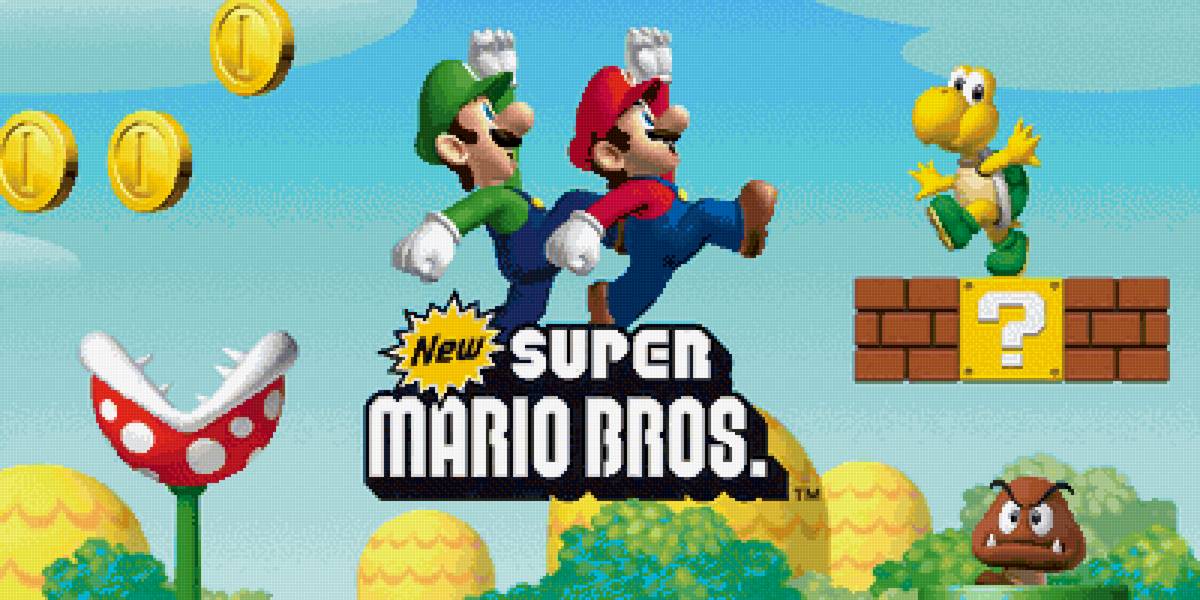New super Mario bros - марио, игра, нинтендо - предпросмотр