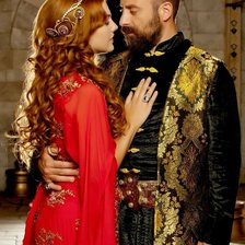 Схема вышивки «Сулейман и Хюррем»